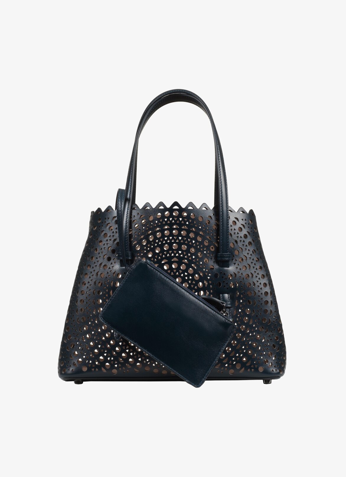 Mina 25 Tote-Bag ALAÏA NIGHT BLUE MINA 25 TOTE-BAG